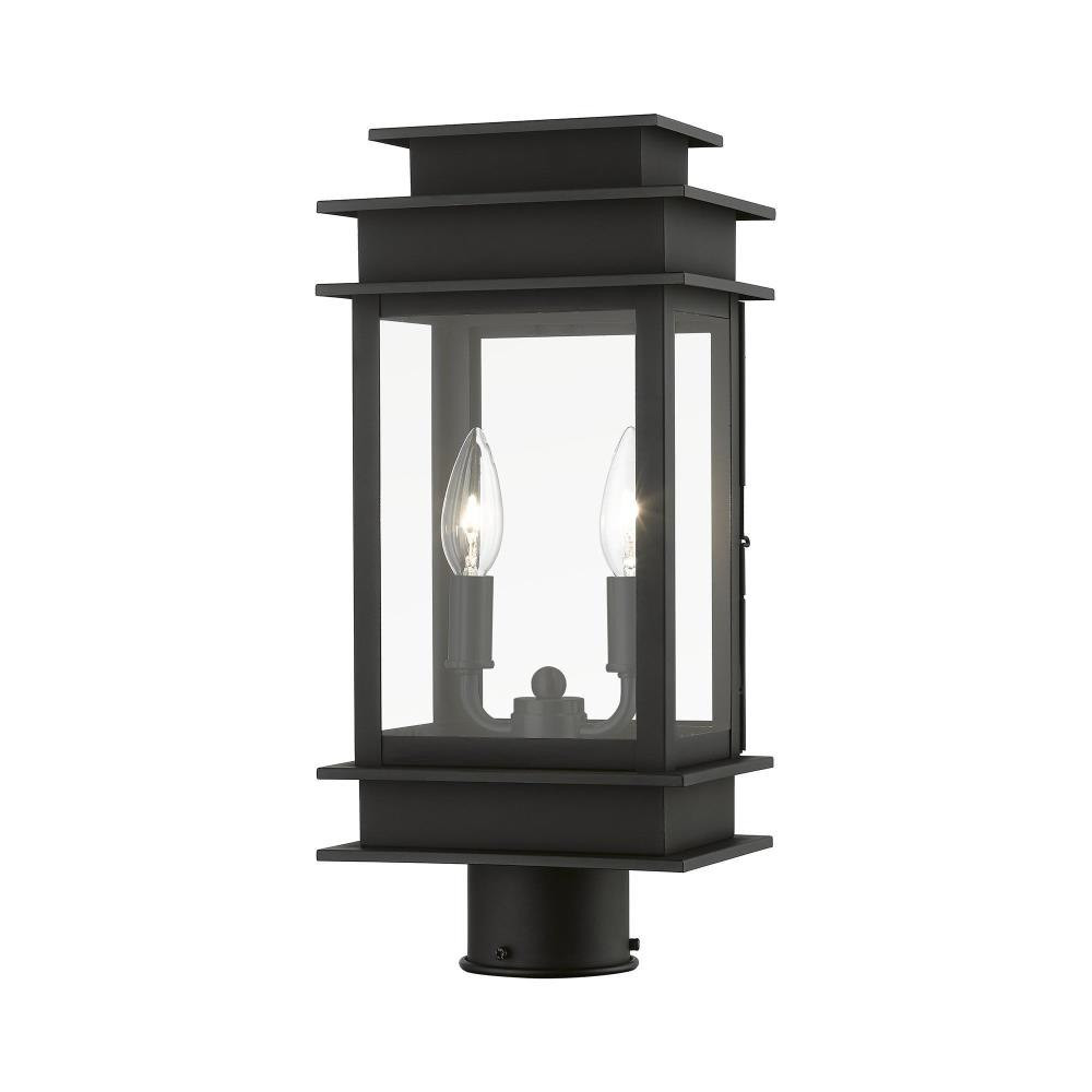 Liphook Close 2 Light Medium Outdoor Post Top Lantern 16.75 x 5.5 In by BSH - 218-BEL-1219581