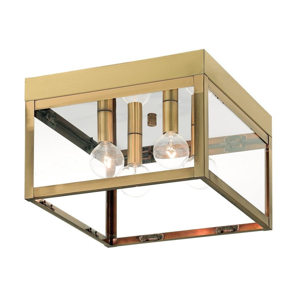 Rothwell Bridge 4 Light Outdoor Flush Mount by Bailey Street Home - 218-BEL-831832