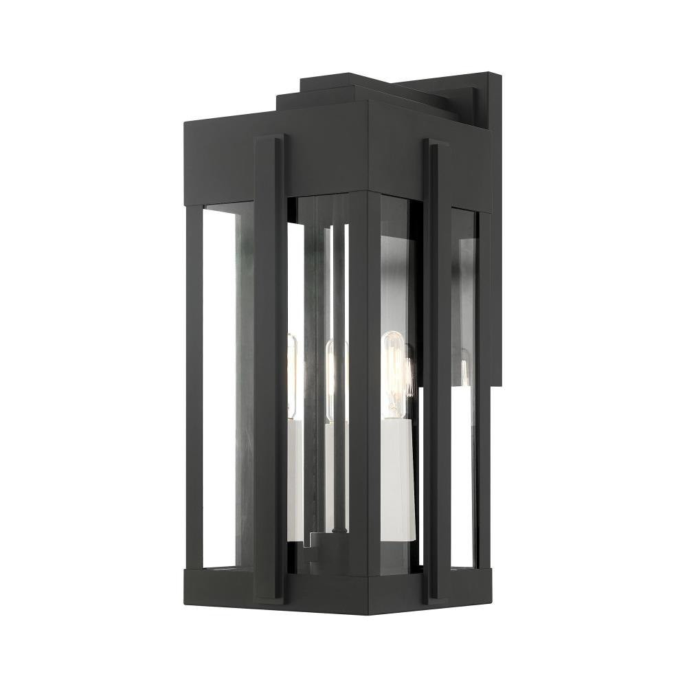 Fosse Wynd 3 Light Outdoor Wall Lantern 18 Inch Tall by Bailey Street Home - 218-BEL-1012114