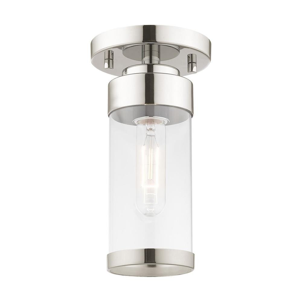 Ladywell Acres 1 Light 5.13 Inch Wide Flush Mount by Bailey Street Home - 218-BEL-831785