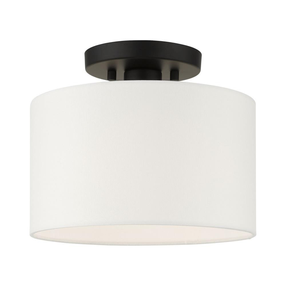 Parkland Row 1 Light 7 Inch Wide Semi Flush Mount by Bailey Street Home - 218-BEL-1012144