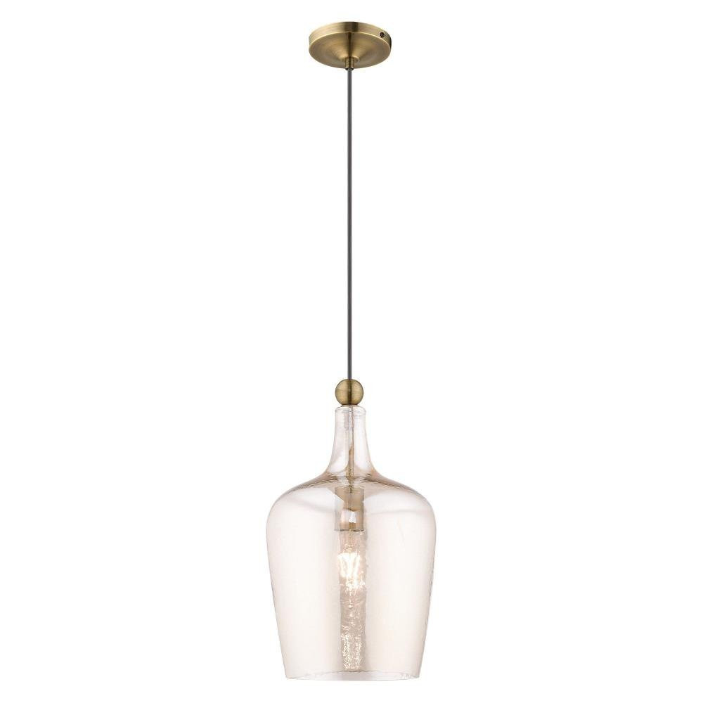 Borough Village 1 Light Small Pendant 18.5 Inch Tall by Bailey Street Home - 218-BEL-831707