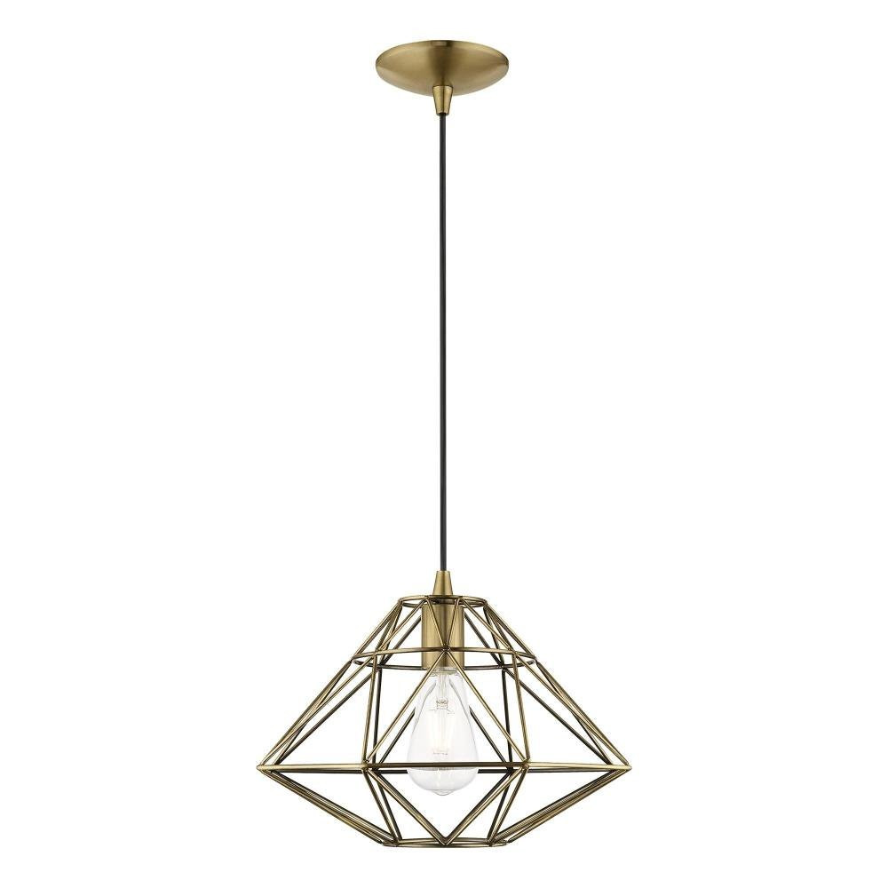 Centurion Oaks 1 Light Medium Pendant by Bailey Street Home - 218-BEL-831777