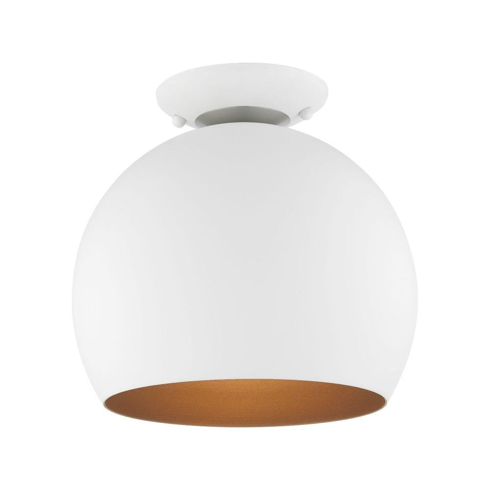 Greenfield Drove 1 Light Semi Flush Mount by Bailey Street Home - 218-BEL-1094685