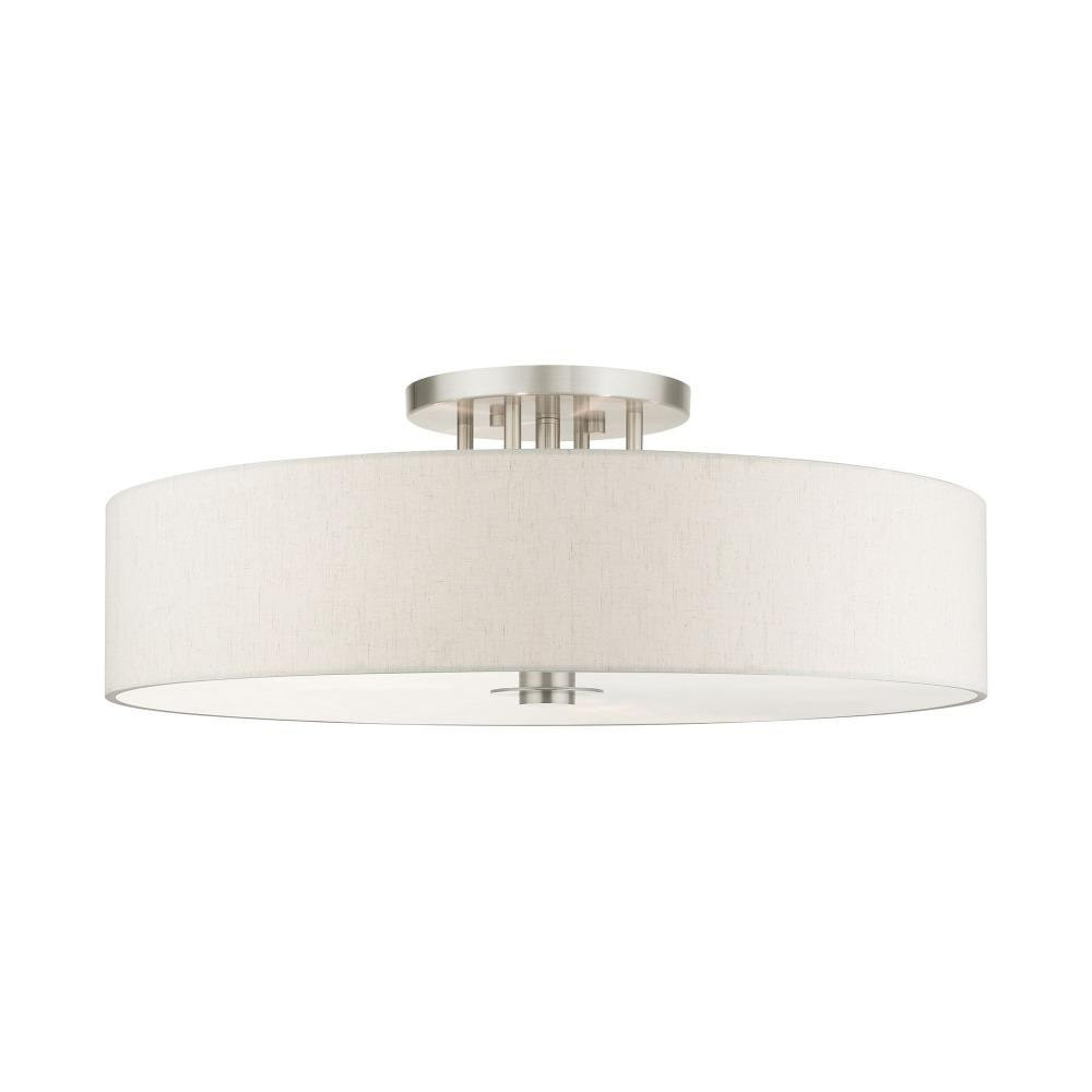 Pleasant Crescent 6 Light Semi Flush Mount by Bailey Street Home - 218-BEL-1012164