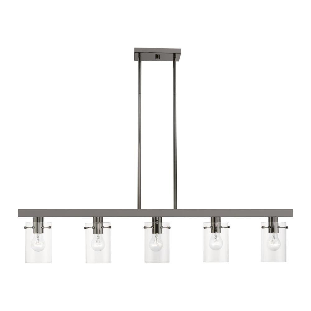 Belton Lawn 5 Light Modern Linear Chandelier by Bailey Street Home - 218-BEL-1219887