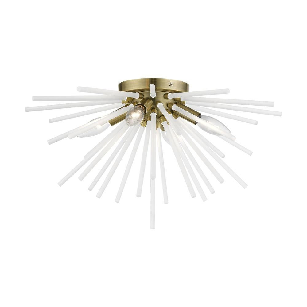 Holmwood Reach 4 Light 20 Inch Wide Flush Mount by Bailey Street Home - 218-BEL-1220277