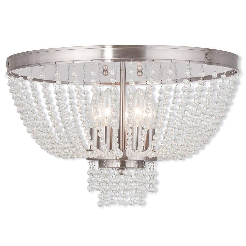 Carey Ridgeway 5 Light 18.25 Inch Wide Flush Mount by Bailey Street Home - 218-BEL-476973
