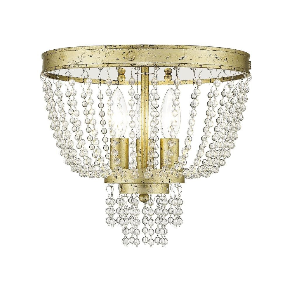 Carey Ridgeway 3 Light 12.25 Inch Wide Flush Mount by Bailey Street Home - 218-BEL-476974