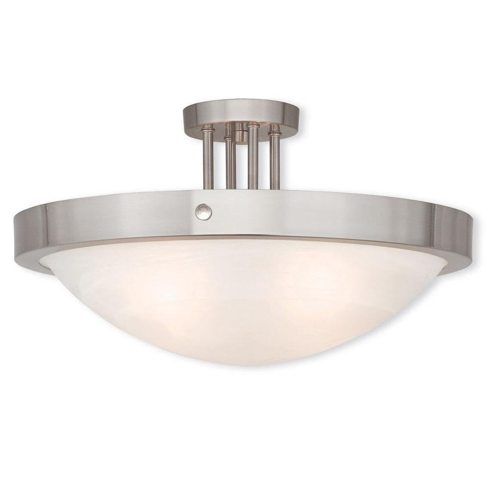 Radcliffe Bottom 4 Light 20.5 Inch Semi Flush Mount by Bailey Street Home - 218-BEL-476943