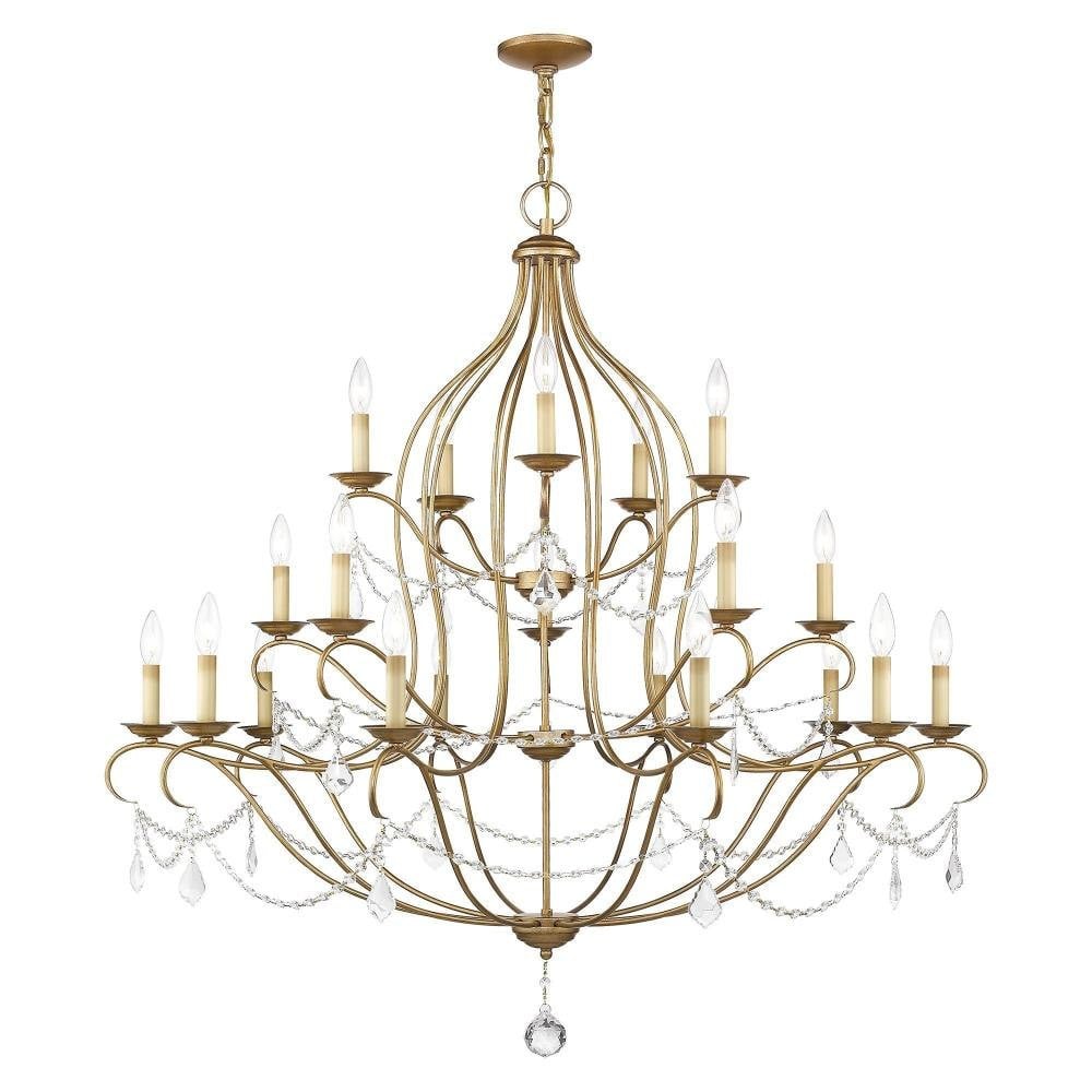 Brookfield Spinney 20 Light Oversized Chandelier by Bailey Street Home - 218-BEL-1029801