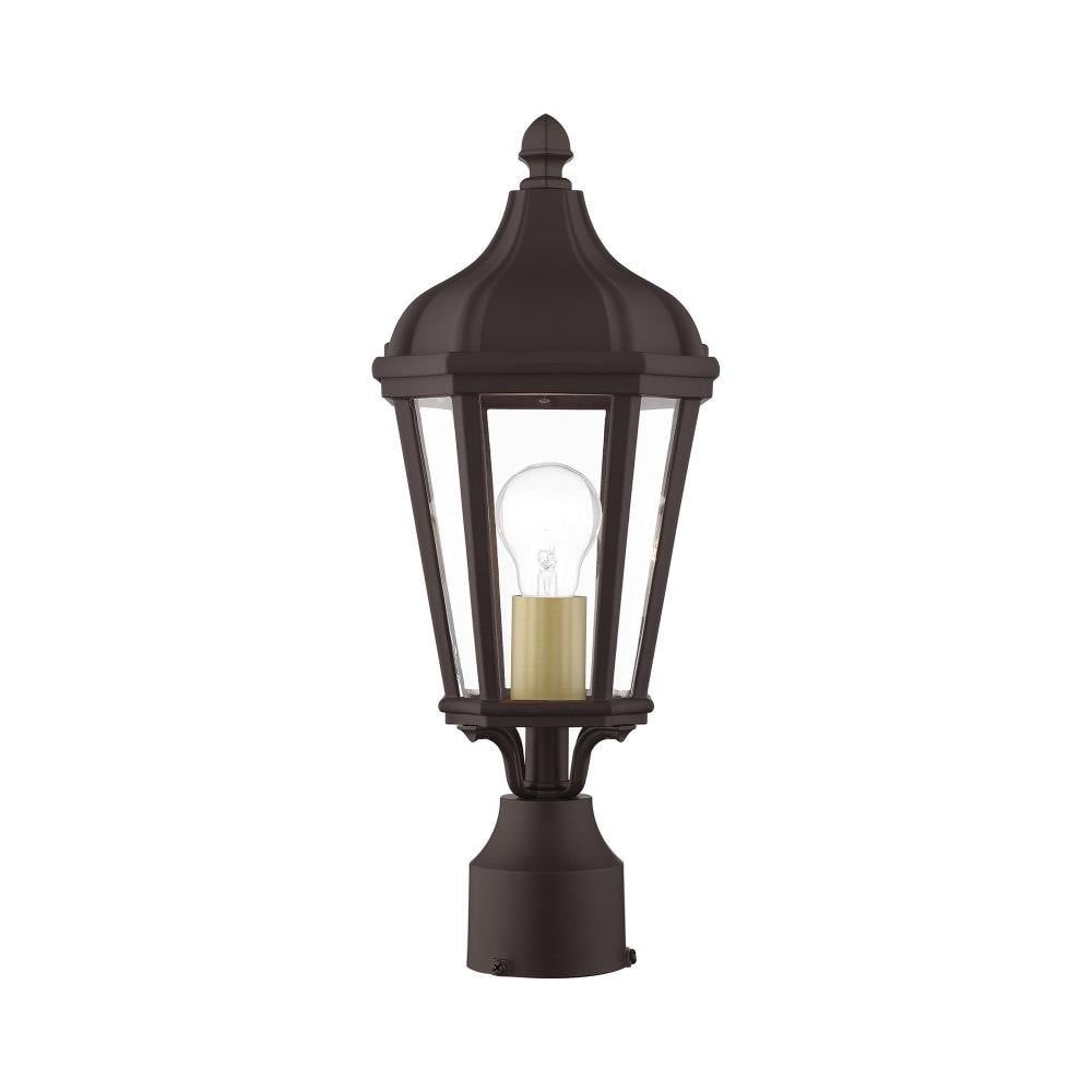 Hadrian Lane 1 Light Outdoor Post Top Lantern 7 x 17.75 Inches by BSH - 218-BEL-614645
