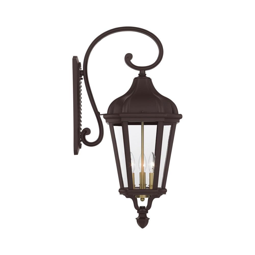 Hadrian Lane 3 Light Outdoor Wall Lantern by Bailey Street Home - 218-BEL-614641