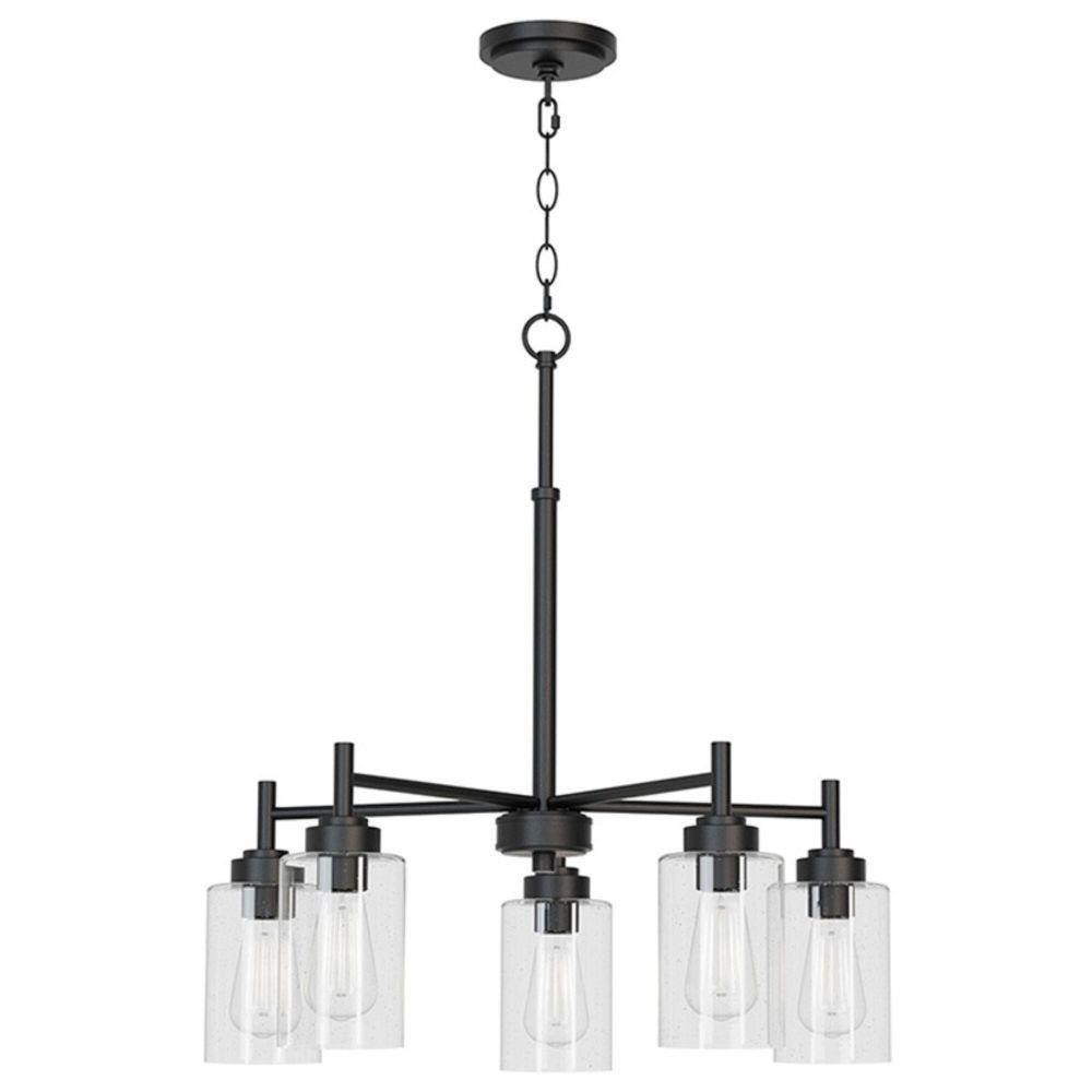 Wexton 5 Light Chandelier 88.5 Inch Tall and 24 Inch Wide by BSH - 2605-BEL-1365587
