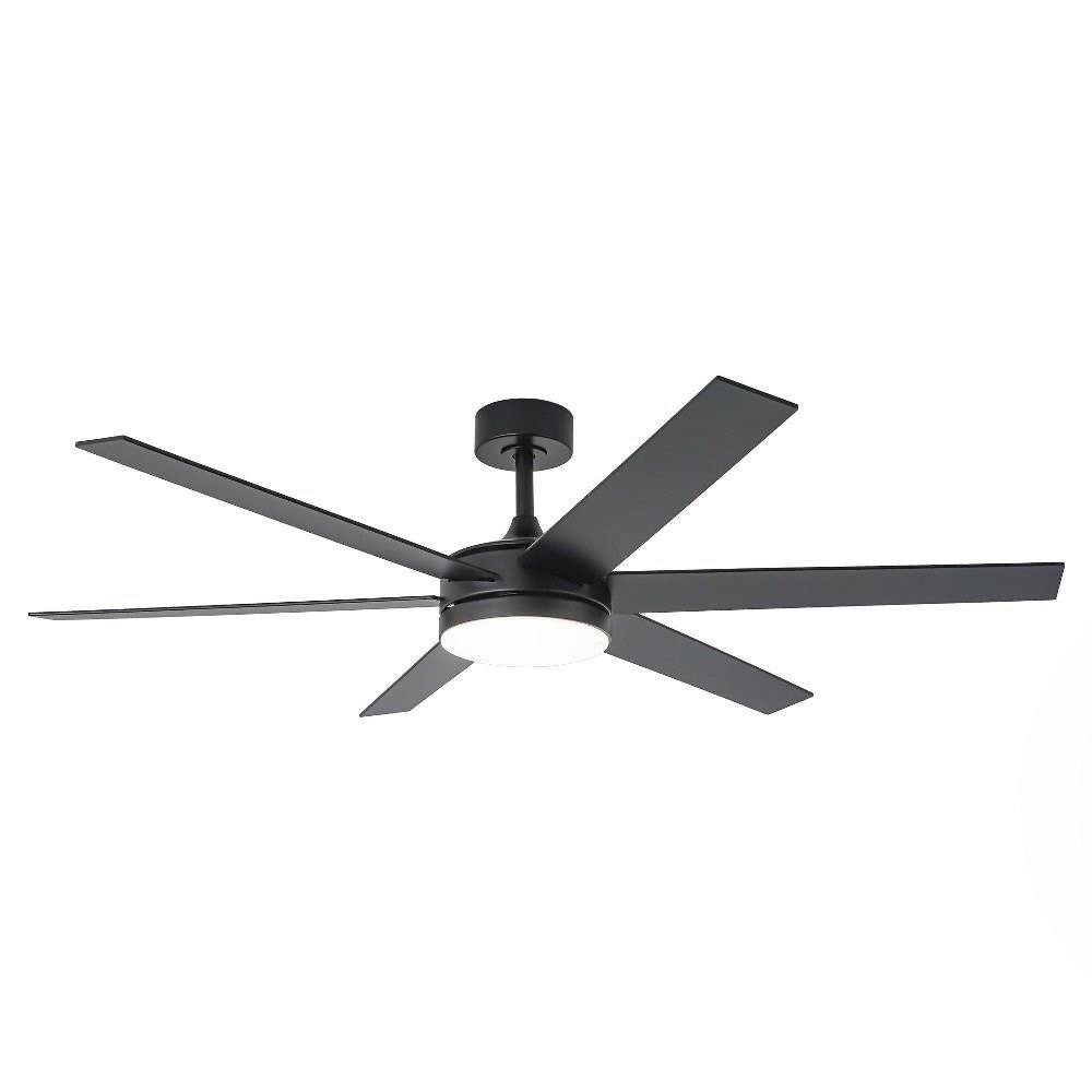 Radiance Rise 6 Blade Ceiling Fan with Light Kit 60 Inch Wide by BSH - 2615-BEL-1376083