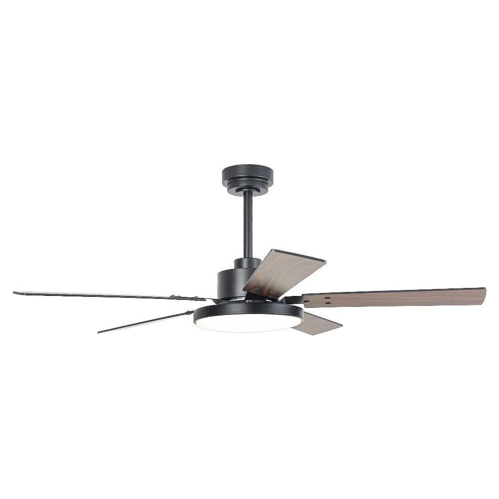 Aurielle Avenue 5 Blade Ceiling Fan with Light Kit 52 Inch Wide by BSH - 2615-BEL-1376086