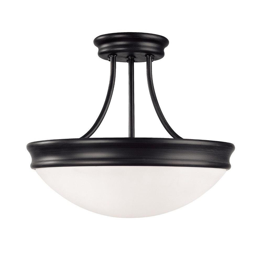 3 Light 14 Inch Wide Flush Mount by BSH - 309-BEL-990155