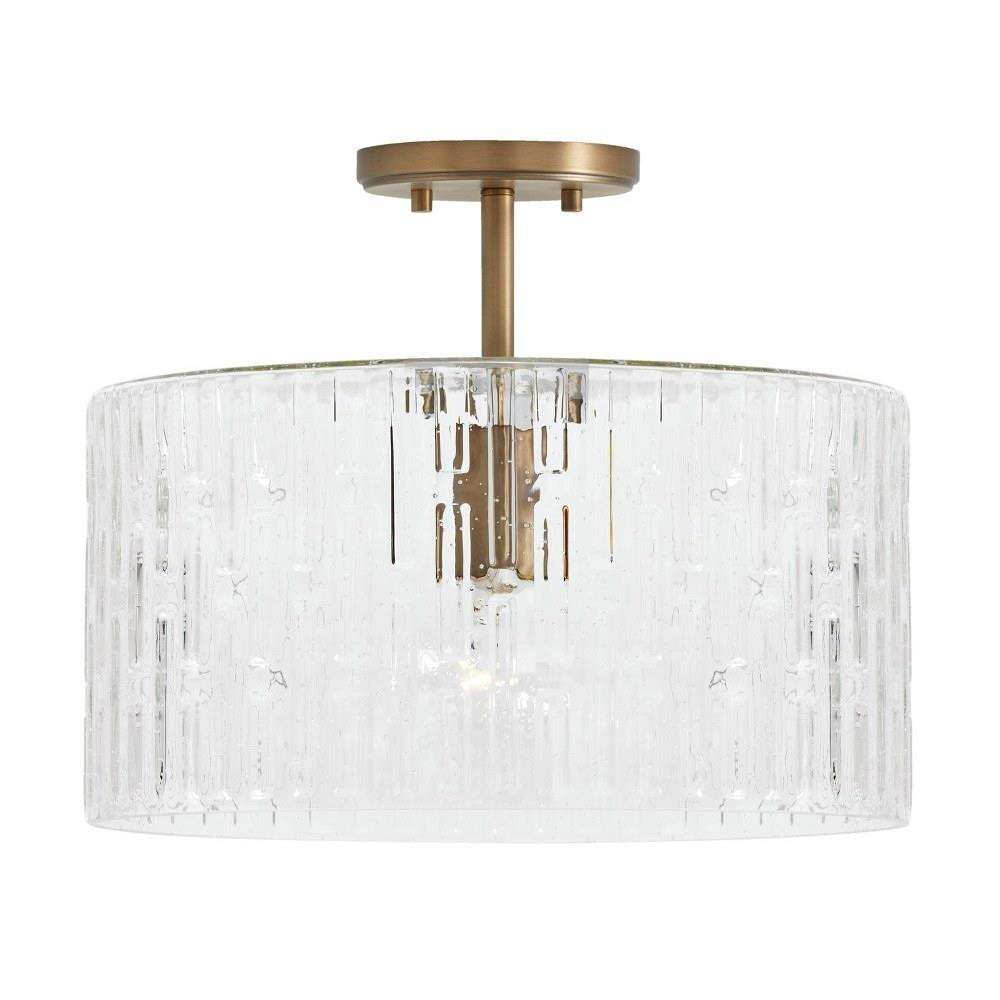 Hazel Courtyard 1 Light 15 Inch Wide Semi Flush Mount by BSH - 309-BEL-1070352