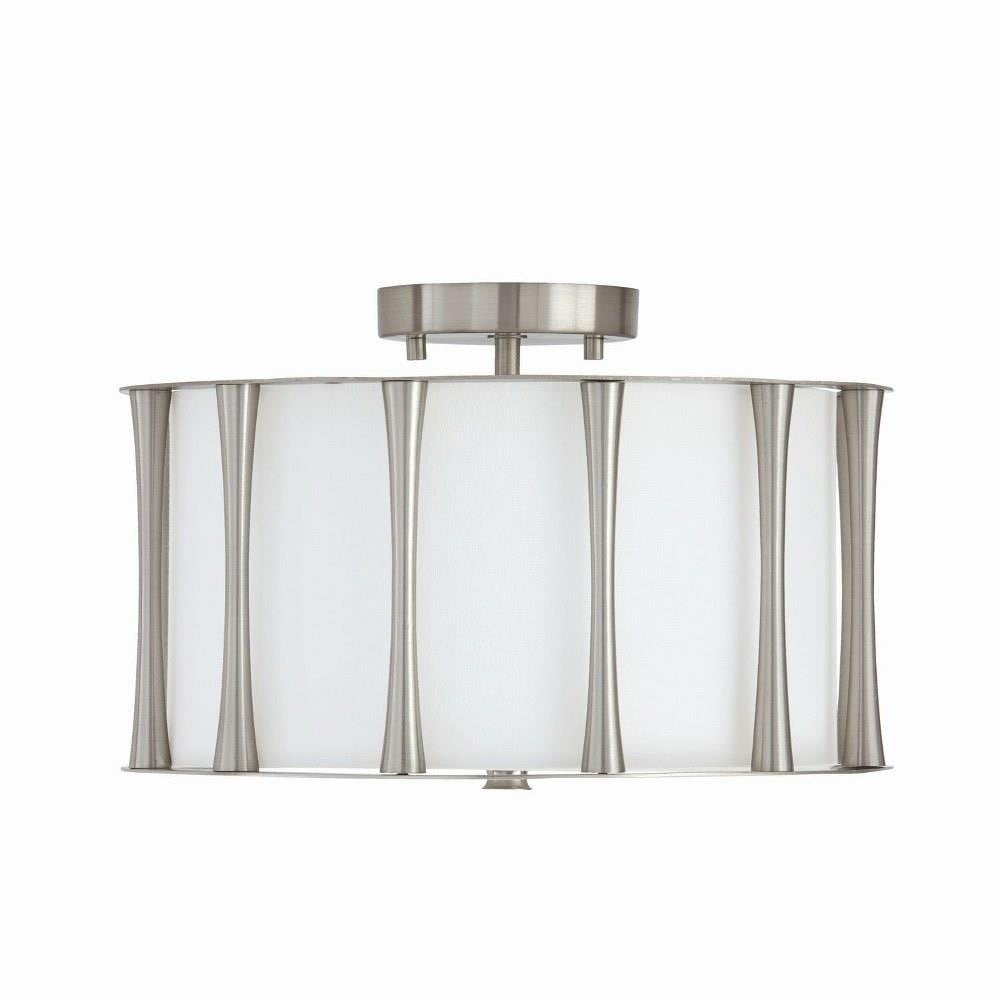 Low Broadlie Road 3 Light 15 Inch Wide Semi Flush Mount by BSH - 309-BEL-1287795