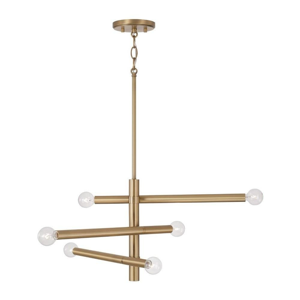 Recreation Elms 6 Light Medium Chandelier by BSH - 309-BEL-1326832