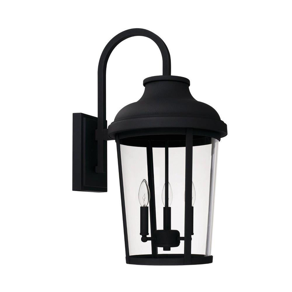 Picton Corner 3 Light Outdoor Wall Lantern 26.5 Inch Wide by BSH - 309-BEL-724807