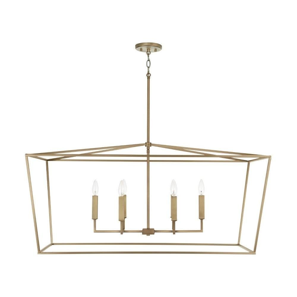 Waterside Buildings 6 Light Oversized Island Pendant by Bailey Street Home - 309-BEL-1001308