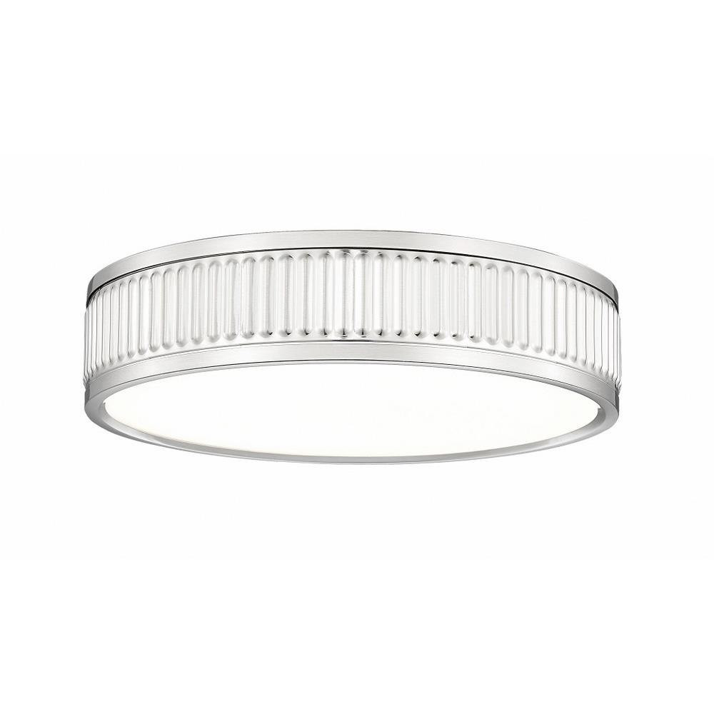 Grebe Side 24W 1 LED Flush Mount 3 Inch Tall and 12.75 Inch Wide by BSH - 372-BEL-1365330