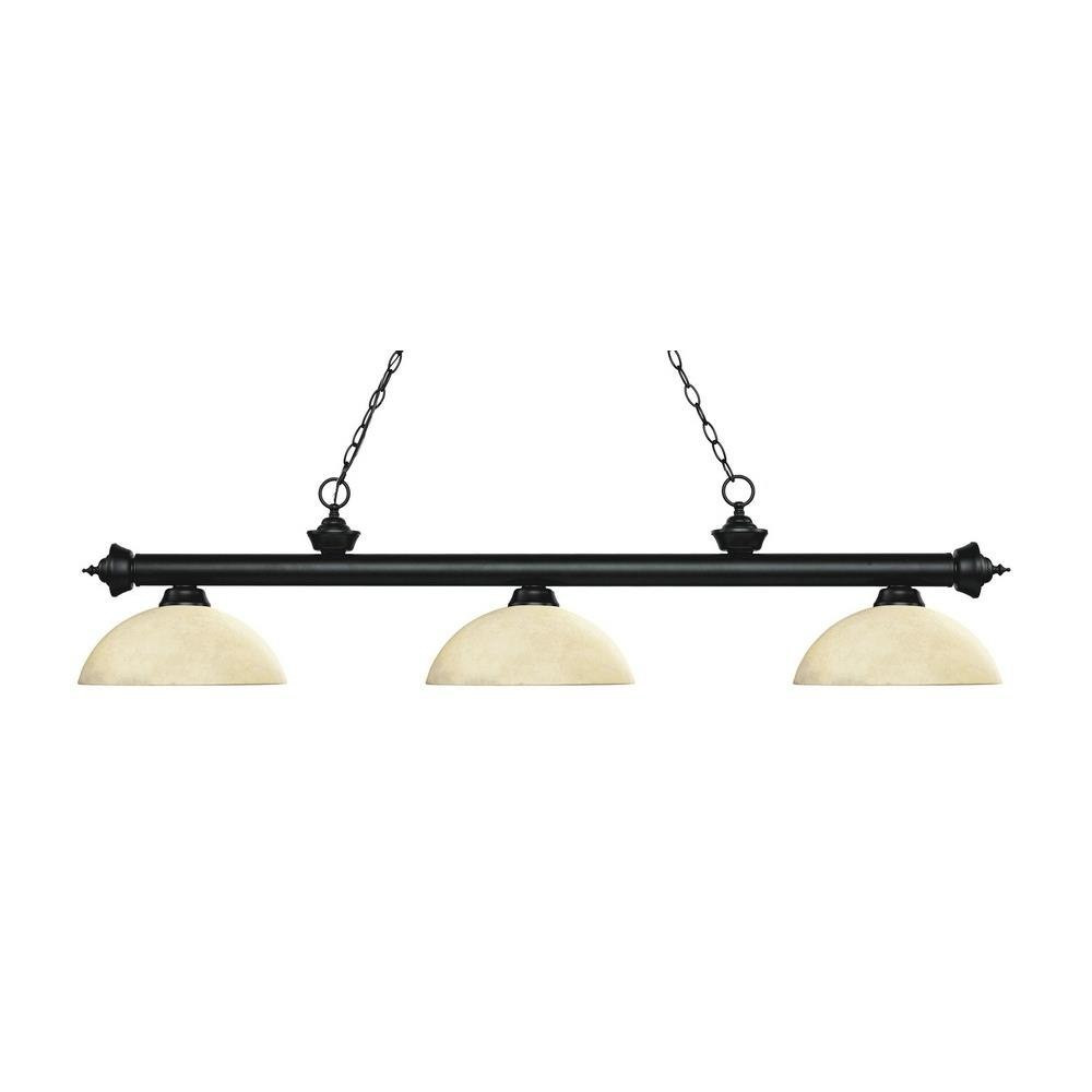 Rockingham Cloisters 3 Light Small Island Chandelier by BSH 372-BEL-480135