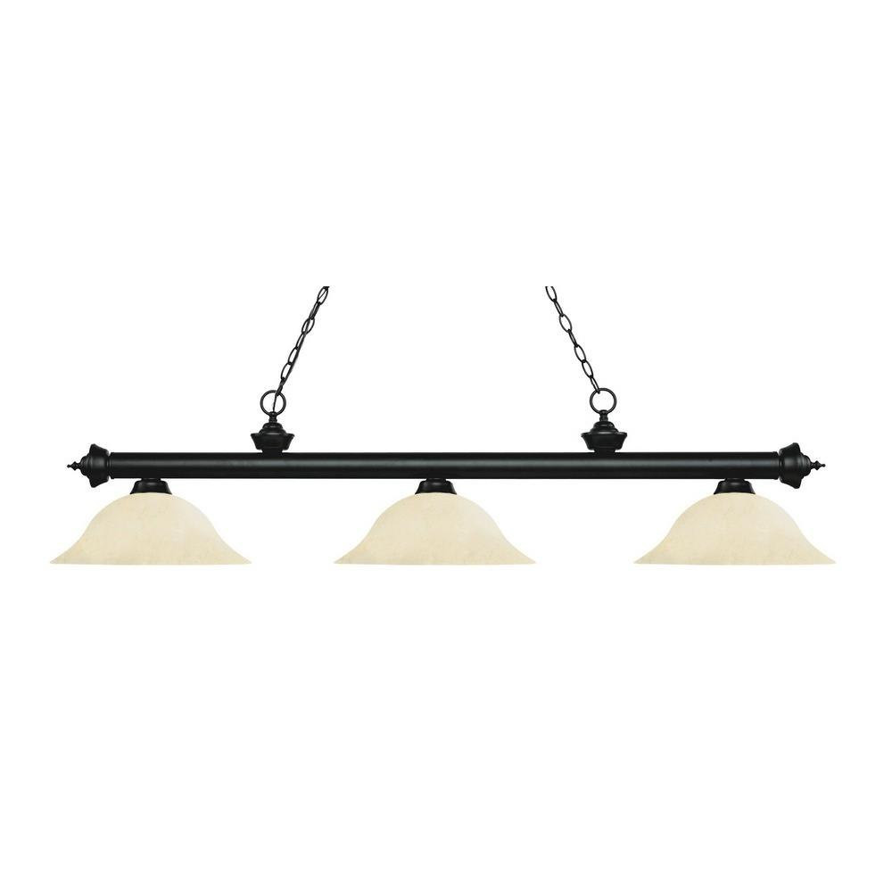 Rockingham Cloisters 3 Light Small Island Chandelier by BSH 372-BEL-480131