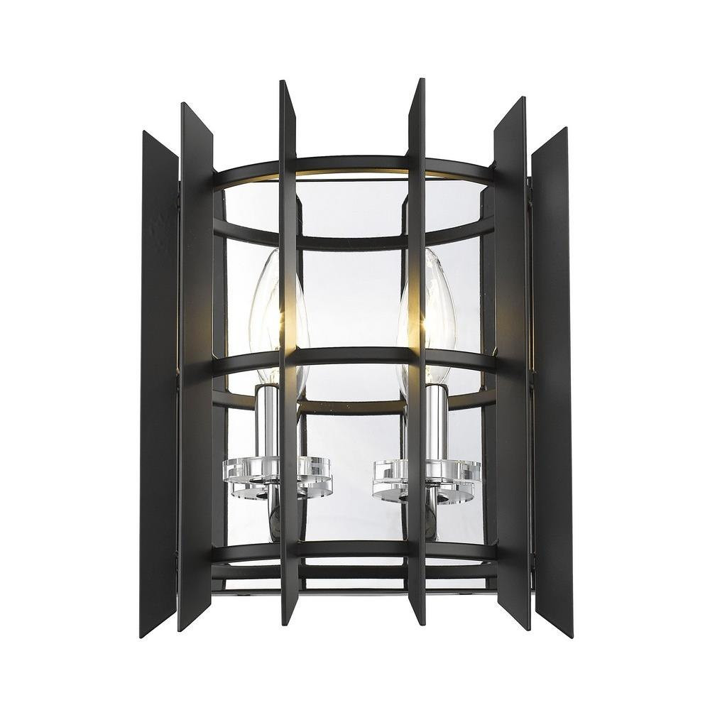 Klondyke 2 Light Wall Sconce by Bailey Street Home - 372-BEL-689063