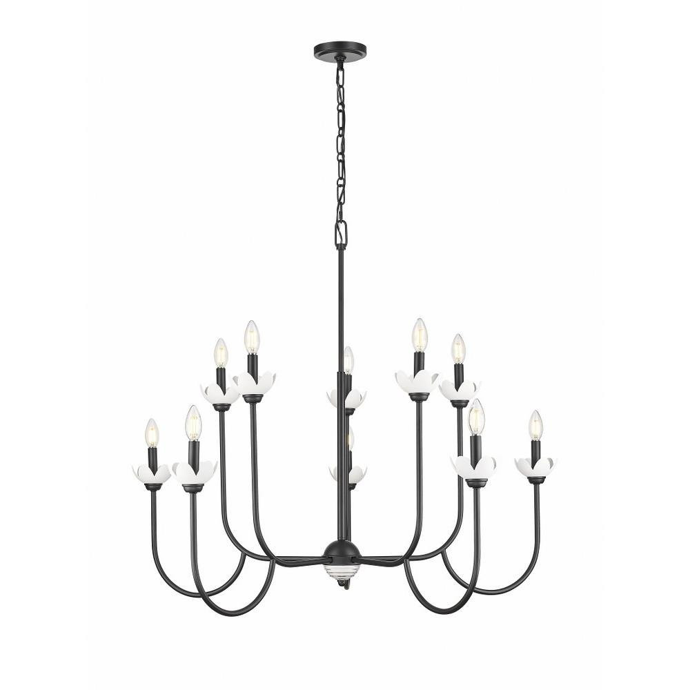 Thorn Barton 10 Light Chandelier 35 Inch Tall and 42 Inch Wide by BSH - 372-BEL-1374835