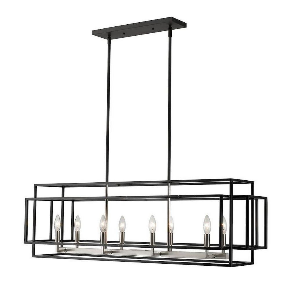 Crockett Road 8 Light Medium Island Pendant by Bailey Street Home - 372-BEL-689027