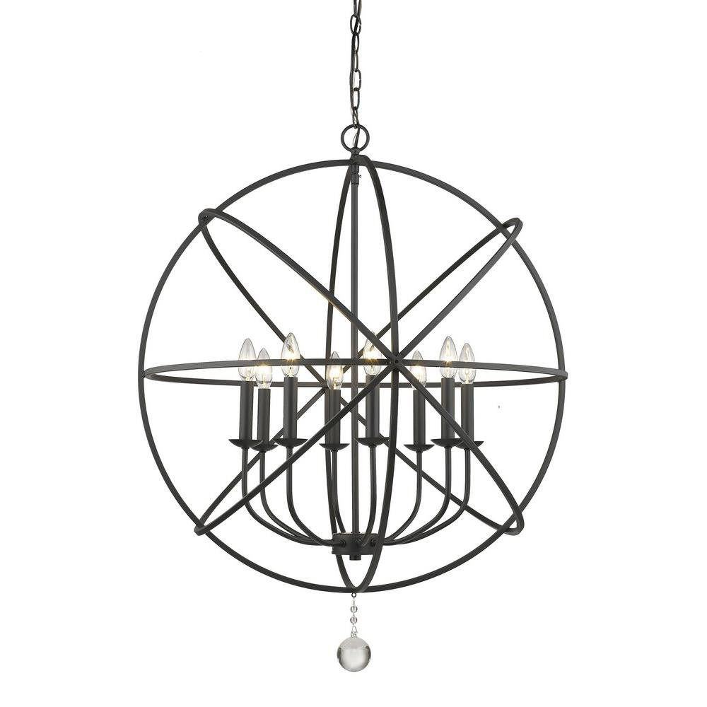 Banks Sidings 8 Light Large Chandelier by Bailey Street Home - 372-BEL-689120