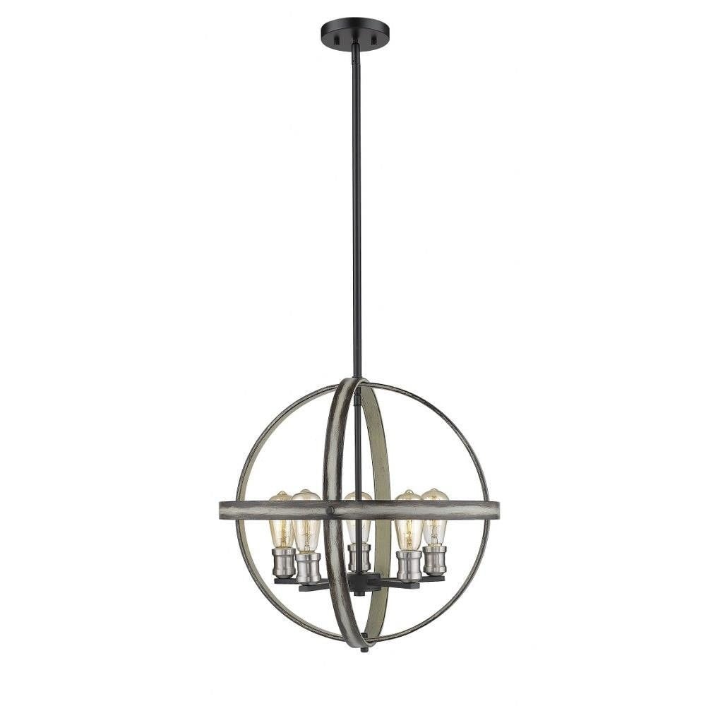 Dingle Loan 5 Light Large Pendant 19.75 Inch Tall by Bailey Street Home - 372-BEL-856825
