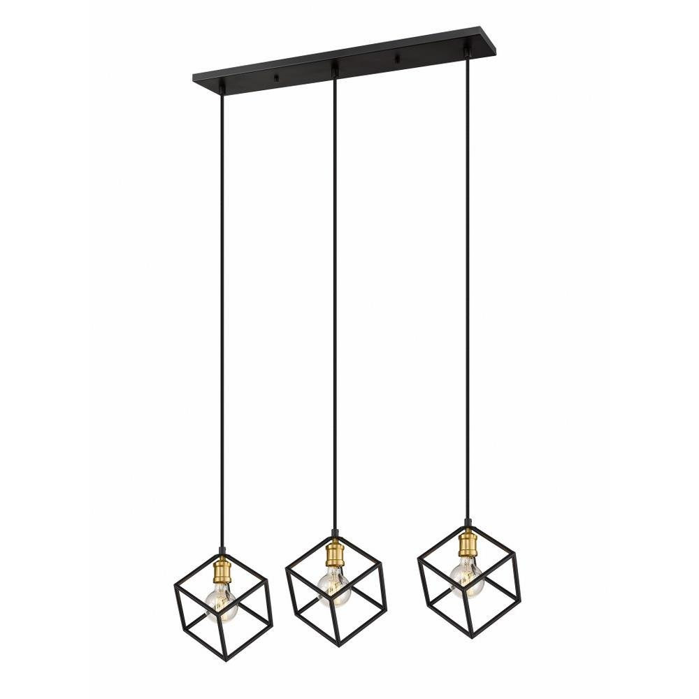 Crofton Fold 3 Light Small Island Pendant by Bailey Street Home - 372-BEL-937964