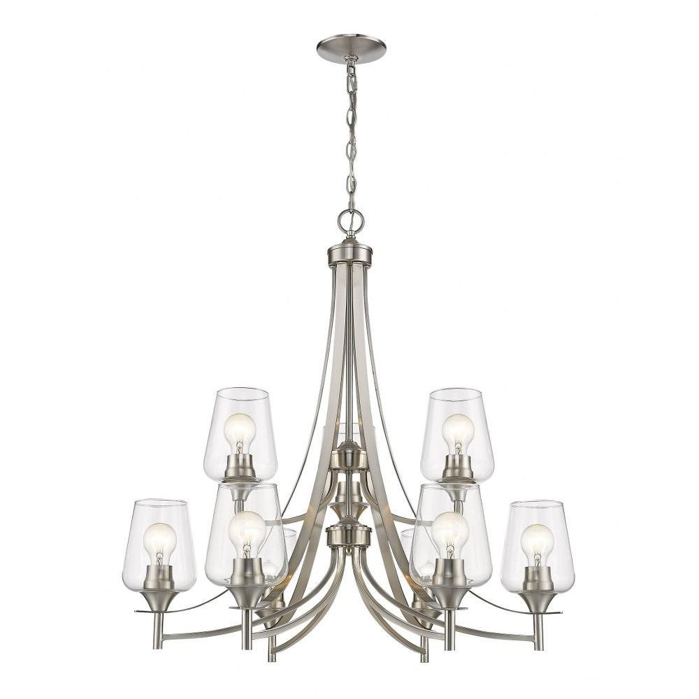 Burton Link 9 Light Large Chandelier by Bailey Street Home - 372-BEL-937900