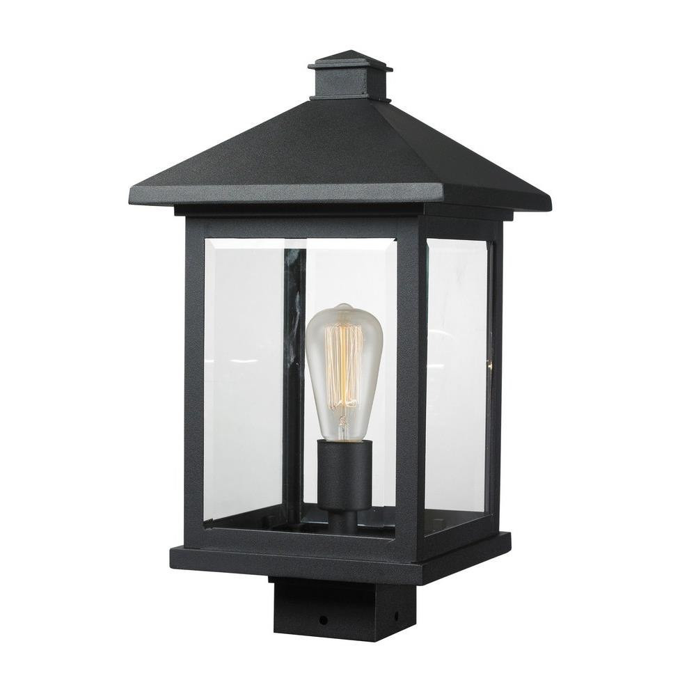 Fisher Fold 1 Light Outdoor Post Mount Lantern 9.5 x 17 Inches by BSH - 372-BEL-457464
