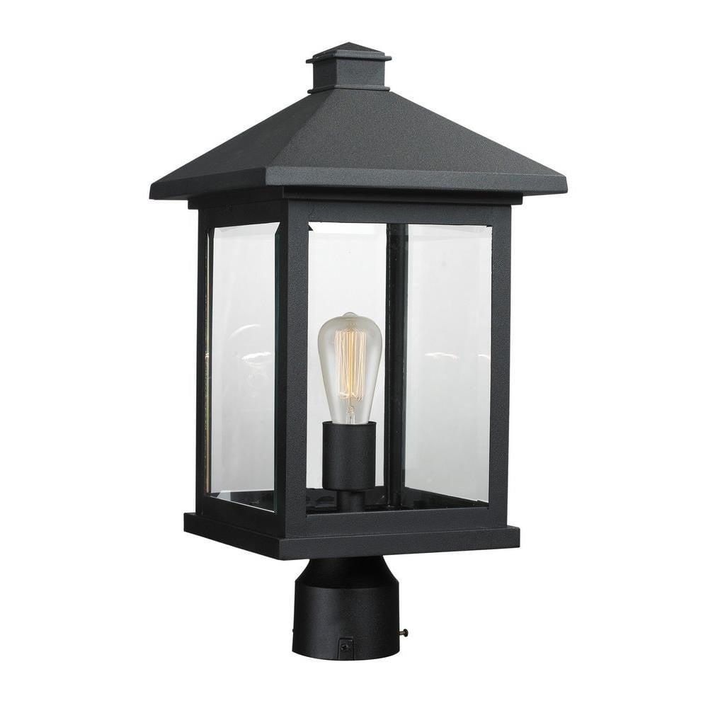Fisher Fold 1 Light Outdoor Post Mount Lantern 9.5 x 18.5 Inches by BSH - 372-BEL-457466