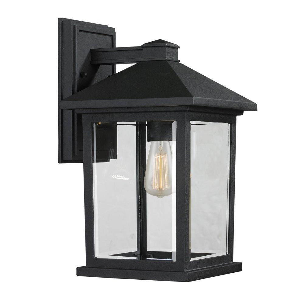 Fisher Fold 1 Light Outdoor Wall Lantern 14 Inch Tall by Bailey Street Home - 372-BEL-457470