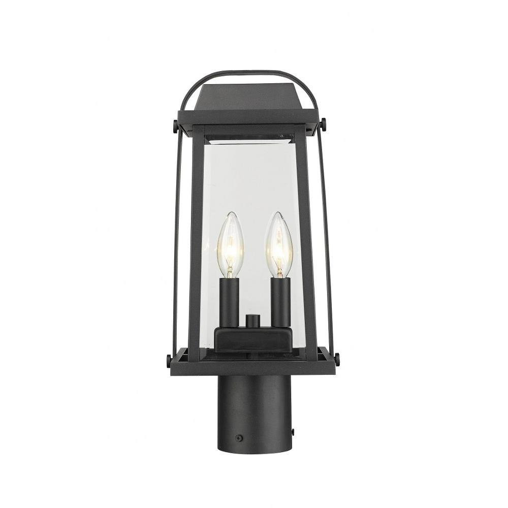 Links By Pass 2 Light Outdoor Post Mount 16 Inch Tall by Bailey Street Home - 372-BEL-856856