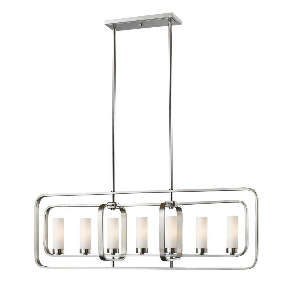 Carrick Corner 7 Light Small Island Pendant by Bailey Street Home - 372-BEL-550207