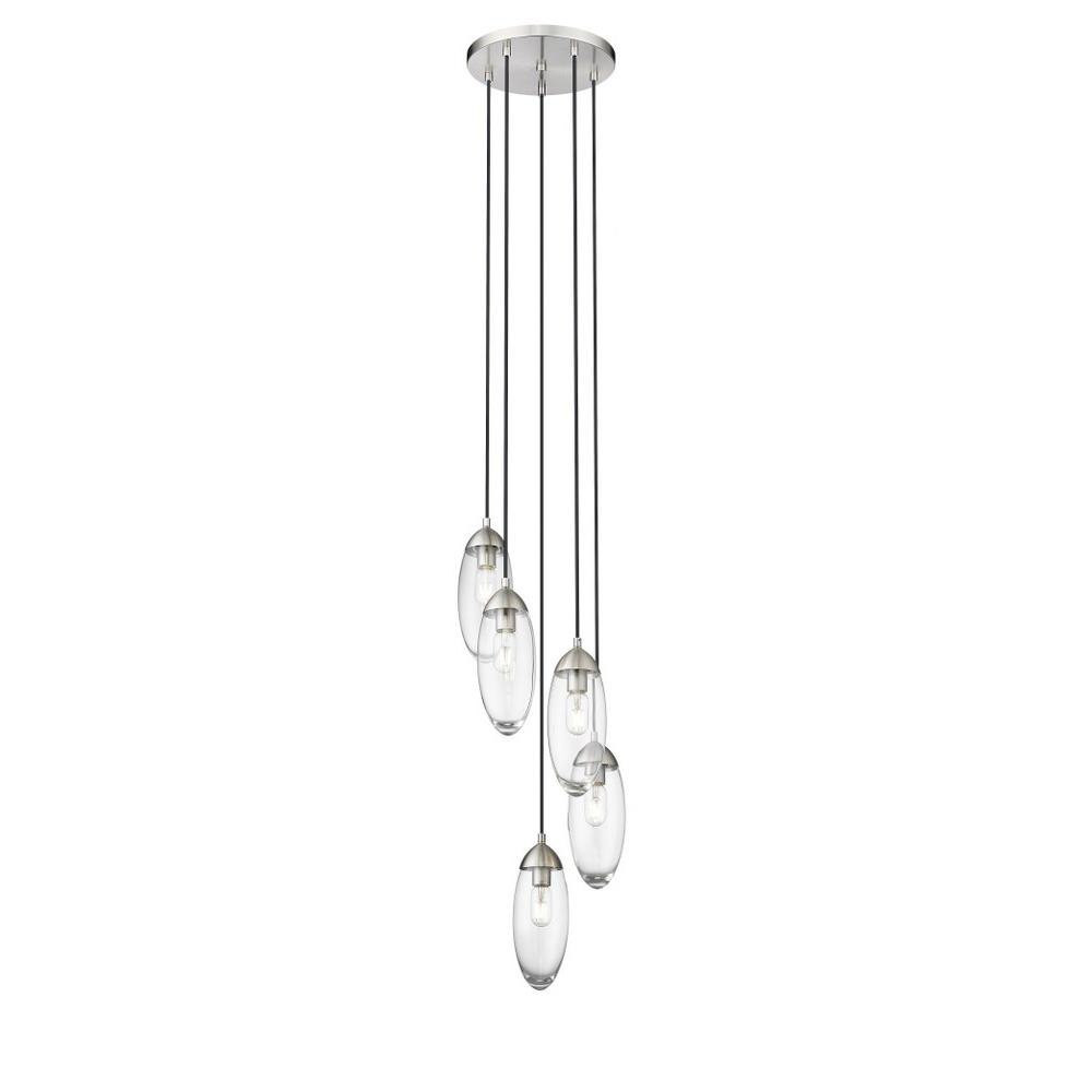 Birchfield Covert 5 Light Chandelier 12 Inches Tall and 12 Inches Wide by BSH - 372-BEL-1332935