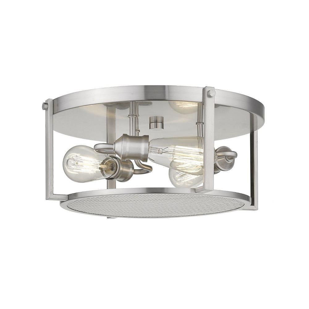 Erskin Wood 3 Light 16.25 Inch Wide Flush Mount by Bailey Street Home - 372-BEL-856812