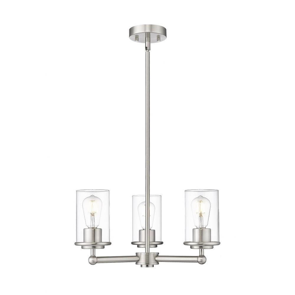 Evesham Glas 3 Light Small Chandelier by Bailey Street Home - 159-BEL-1325465