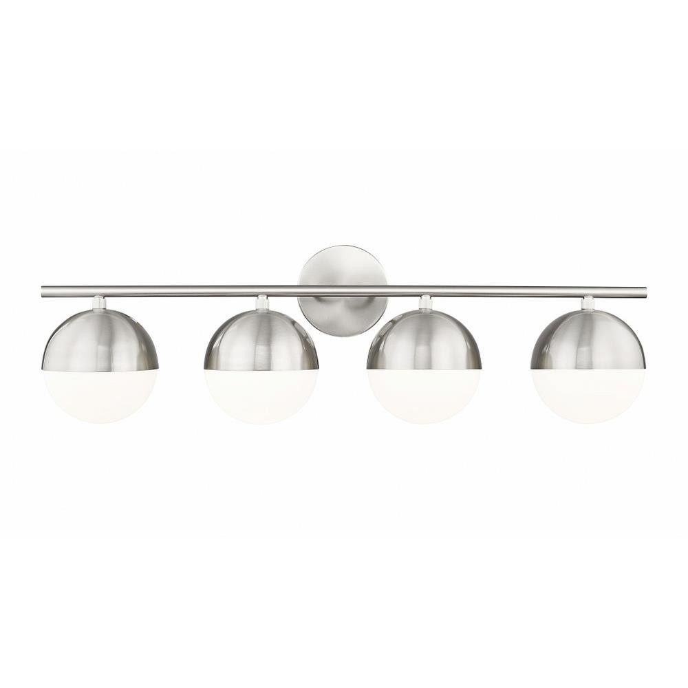 Meadowhead Terrace 4 Light Bath Vanity 9.75 Inch Tall X 32.25 Inch Wide by BSH - 372-BEL-1365445