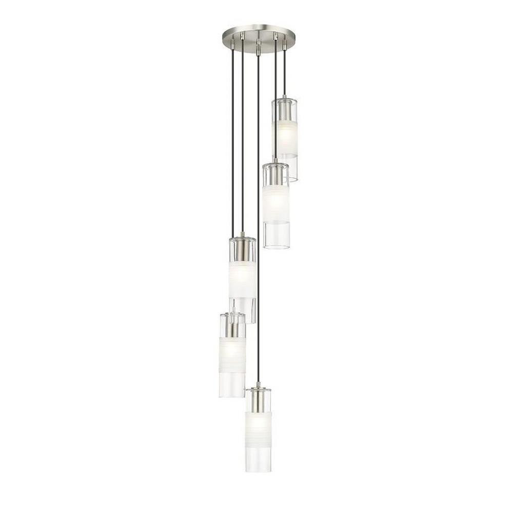 Rock Quadrant 5 Light Mini Chandelier by Bailey Street Home - 372-BEL-1325512