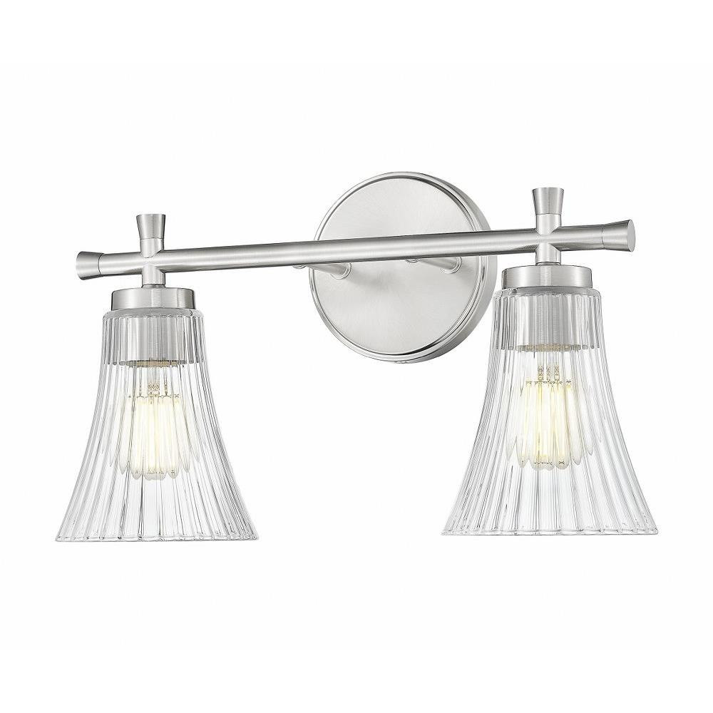 Moorside Celyn 2 Light Bath Vanity 10 Inch Tall and 16 Inch Wide by BSH - 372-BEL-1374923