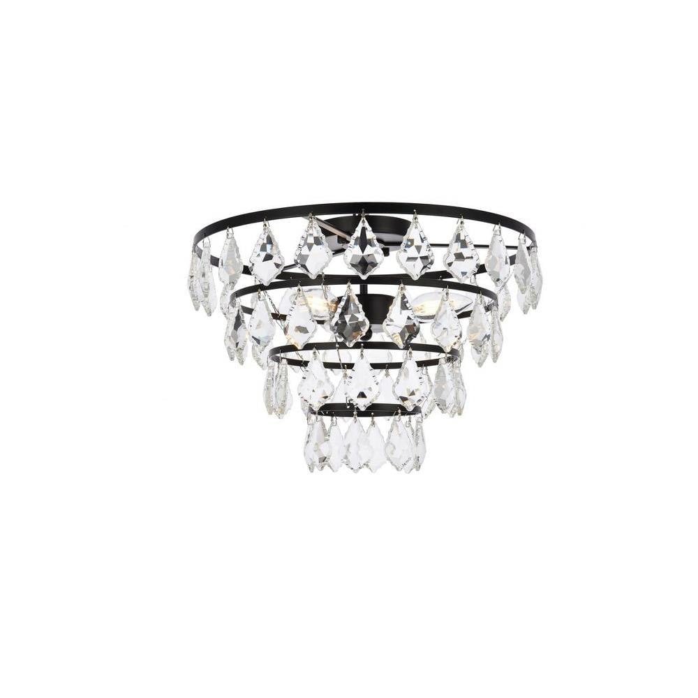 Mackenzie Knoll 3 Light 16 Inch Wide Flush Mount by Bailey Street Home - 390-BEL-1302307