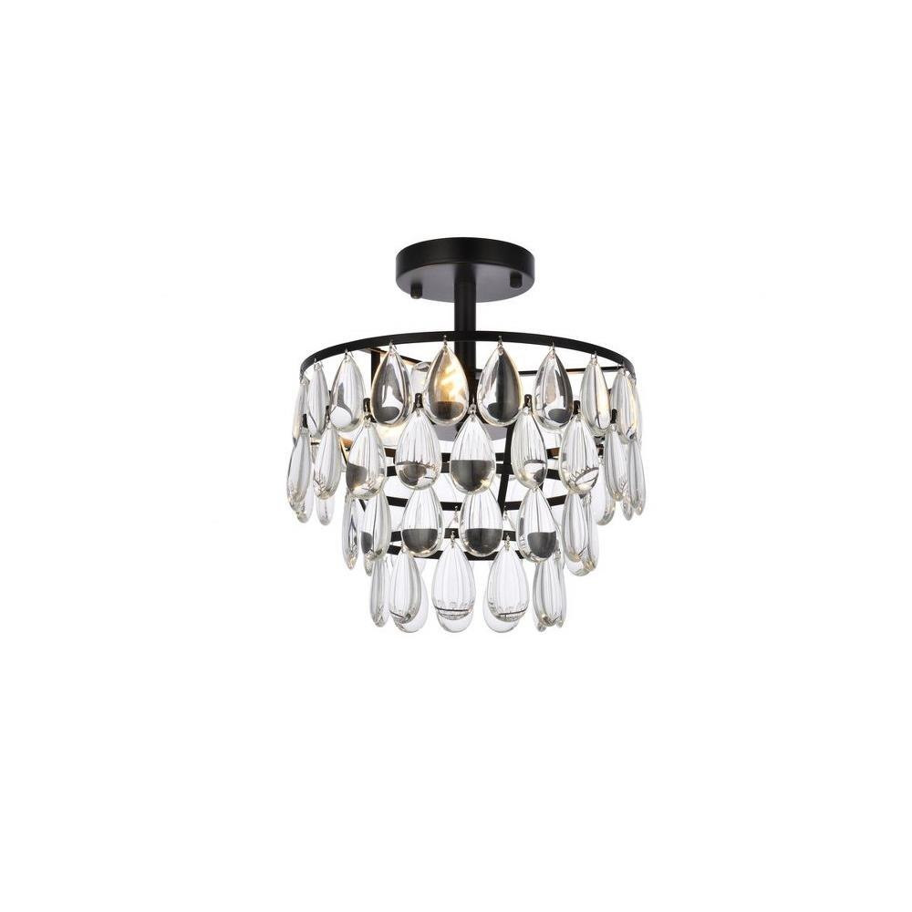 Bracken Head 3 Light 12 Inch Wide Flush Mount by Bailey Street Home - 390-BEL-1302331