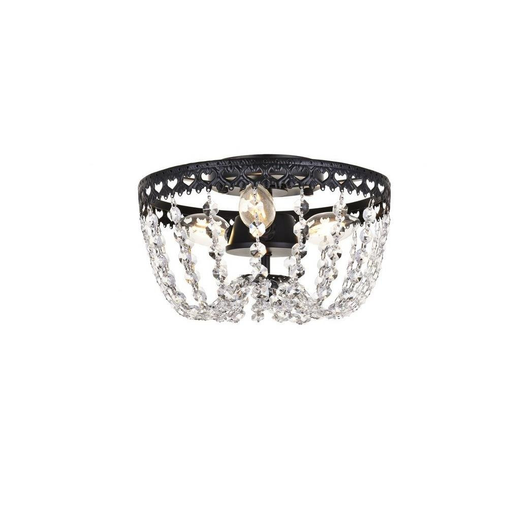 Palmers Coppice 3 Light 10 Inch Wide Flush Mount by Bailey Street Home - 390-BEL-1302360